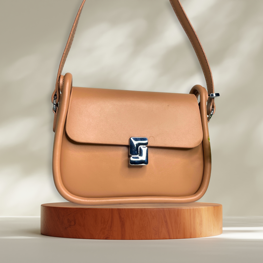 Handbella Pastel Handbag With Two Belts